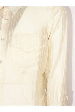 Camicia in misto lyocel panna NEW YORK | IVAN8K055PANNA